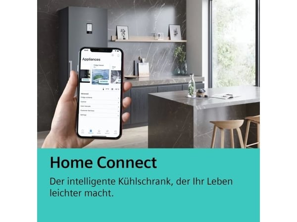 Siemens iQ500 GU21NADE0, 85 L, ST-T, 35 dB, Frostfritt system, E, Hvit