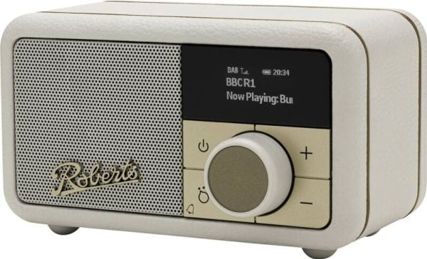 Roberts Radio Revival Petite 2, Bærbar, Digitalt, DAB, DAB+, FM, 3,5 mm, Grå, Batteri