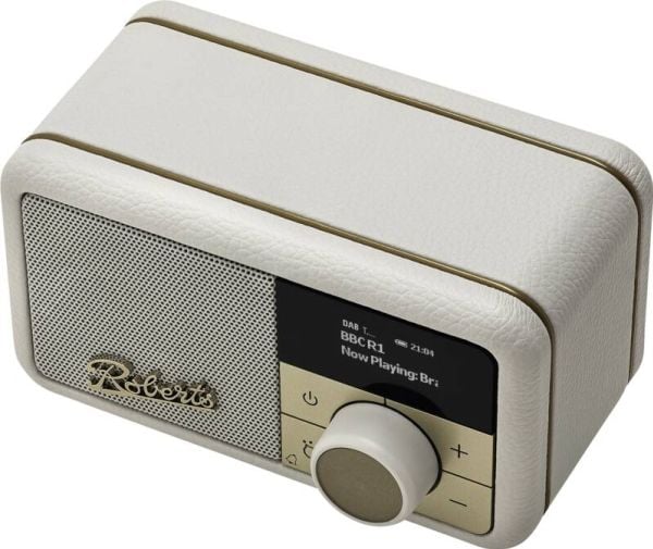 Roberts Radio Revival Petite 2, Bærbar, Digitalt, DAB, DAB+, FM, 3,5 mm, Grå, Batteri