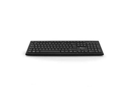 MediaRange MROS111-GR, Full størrelse (100 og), Trådløs, USB, QWERTY, Sort