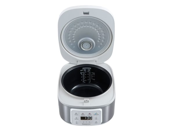 Panasonic SR-DA152WXE, Sølv, Hvit, 4 l, Keramisk, Knapper, 24 timer, 1 m