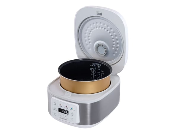 Panasonic SR-DA152WXE, Sølv, Hvit, 4 l, Keramisk, Knapper, 24 timer, 1 m