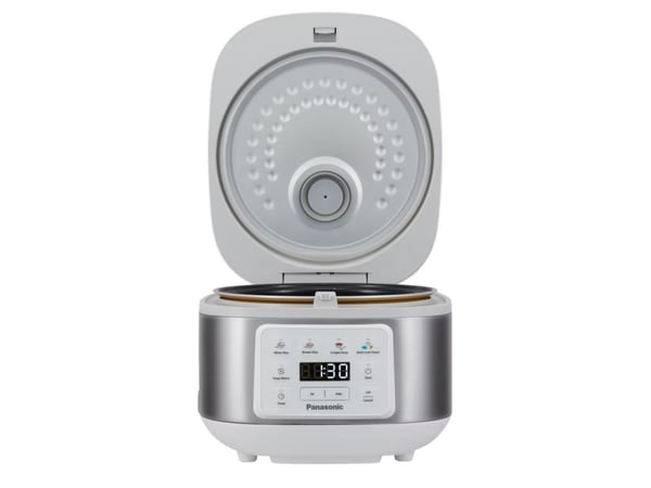 Panasonic SR-DA152WXE, Sølv, Hvit, 4 l, Keramisk, Knapper, 24 timer, 1 m