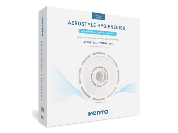 Venta 2121302, Hygiene cartridge, Hvit, 2 stykker, LW73 / LW74, Tyskland