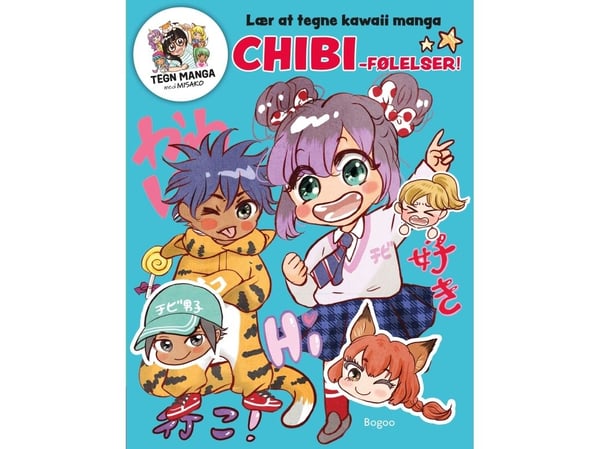 Lær å tegne kawaii manga chibi-følelser | Misako Rocks! | Språk: Dansk