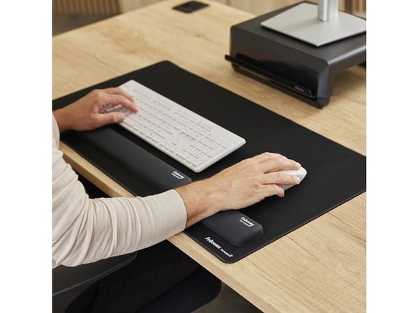 Fellowes Breyta, Silikone, Sort, EN ISO 9241-5, 60 mm, 180 mm, 17,5 mm