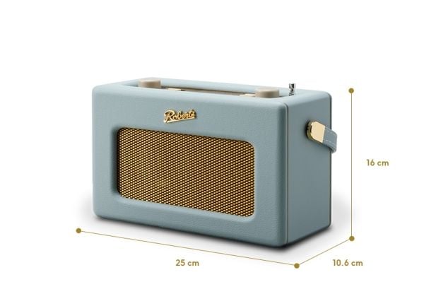Roberts Radio Revival iStream 3L, Personlig, Digitalt, DAB, DAB+, FM, 3,5 mm, Blå, Amazon Music, Deezer, Spotify