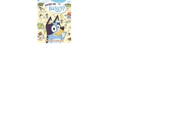 Bluey - Hvor er Bluey? Pek og finn-bok | Ludo Studio Pty Ltd | Språk: Dansk