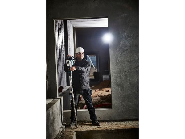 Makita DHR400ZKUN LXT, Boremaskin med pistolgrep, SDS Max, Børsteløs, Sort, Blå, 10,5 cm, 500 RPM