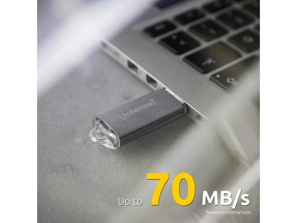 Intenso Jet Line USB-flashdrev 32 GB Sølv 3541480 USB-A (USB 3.2 Gen 1)