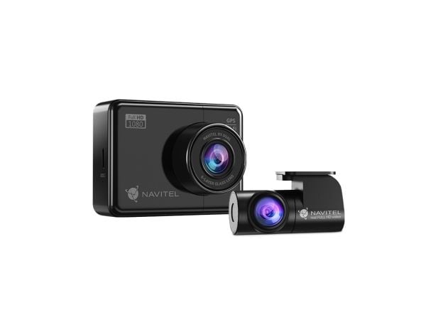 Navitel R9 Dual, Full HD, 1920 x 1080 piksler, 170°, MOV, svart, IPS