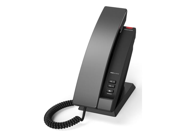 Snom HD100, IP Phone, musta, Johdollinen puhelin, Pöytä/Seinä, Antibakteerinen, Gigabitti Ethernet