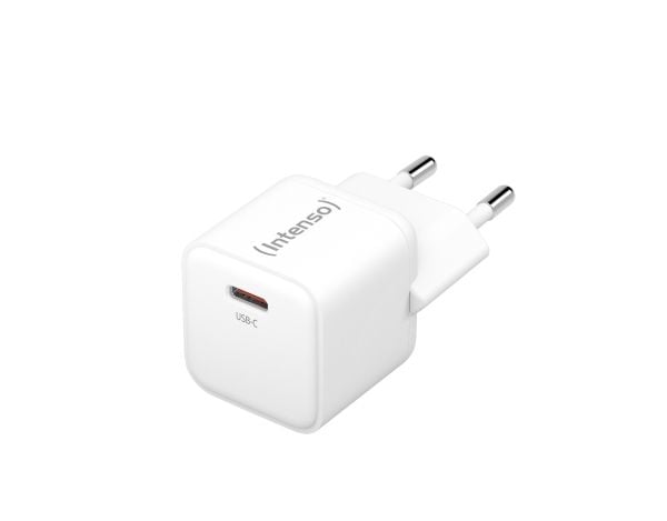 Intenso POWER ADAPTER USB-C GAN/7803022, Sisätila, AC, 20 V, Valkoinen