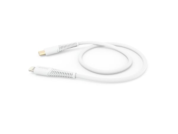 Hama 00201505, 1,5 m, Lightning, USB C, Hankjønn, Hunkjønn, Hvit