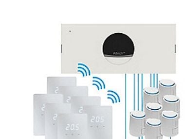 Pro Progr 7 Z Gv st.sys - trådløst styresystem LED/hvit komplett program 7Z