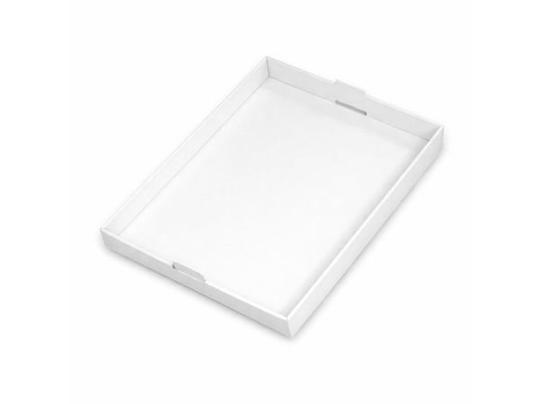 Kakkulaatikko valkoinen pinottava 600x432x46mm - (40 kpl.)