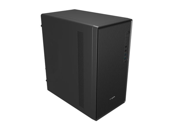 FSP S120 - Mid tower - micro ATX - ingen strømforsyning (ATX) - svart - USB/lyd