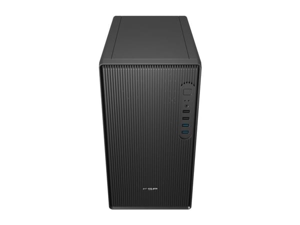 FSP S120 - Mid tower - micro ATX - ingen strømforsyning (ATX) - svart - USB/lyd