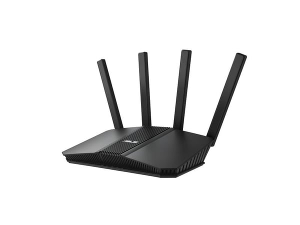 ASUS RT-BE55, Wi-Fi 7 (802.11be), Dobbelbånd (2.4 GHz / 5 GHz), Ethernet/bredbåndsforbindelse, Svart, Frittstående router