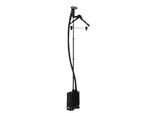 SteamOne STO-STILYS-MIC, Pystyvaatteen vaatehöyrytin, 1,2 L, musta, 42 g/min, 2000 W, 7,3 kg SteamOne STO-STILYS-MIC, Pystyvaatteen vaatehöyrytin, 1,2 L, musta, 42 g/min, 2000 W, 7,3 kg