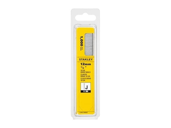 Stanley 1-SWKBN100T, Stiftepakker, 2,5 cm, Sølv, Stanley, 1000 stk