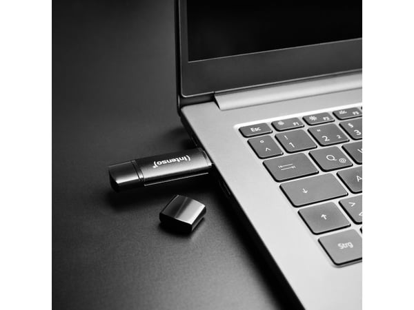 Intenso 3544480, 32 GB, USB Type-A / USB Type-C, 3.2 Gen 1 (3.1 Gen 1), 70 MB/s, Suojus, musta