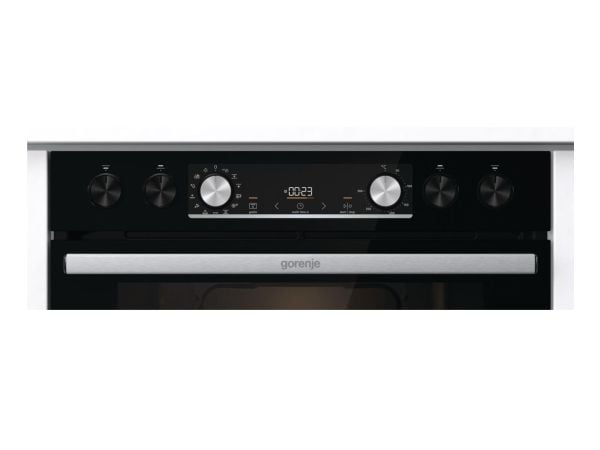 Gorenje BCIX6737E05BG + GI6400BX, Sonebasert induksjon, 4 zone(s), Svart, Berøringskontroll, 59,5 cm, 52 cm