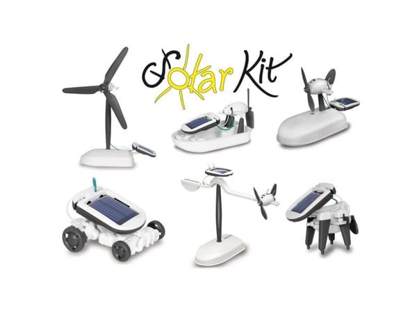 Jamara Solar Kit 6-in-1, Solsystemet, Elektrisitet, Sort, Hvit