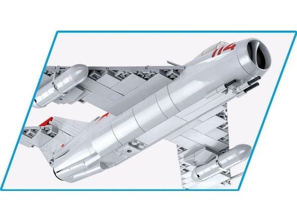 COBI MiG-17 NATO Code "Fresco", Byggesett, 3 år, 504 stykker