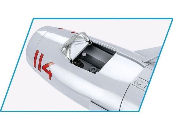 COBI MiG-17 NATO Code "Fresco", Byggesett, 3 år, 504 stykker