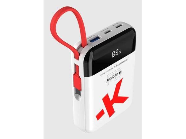 Skross SKPBR10TRA01CN, 10000 mAh, 3,7 V, Hvit