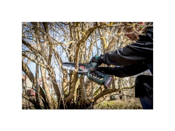 Metabo MS 18 LTX 15, 15 cm, 5 m/s, 25,4 / 4 mm (1 / 4"), 1,1 mm, Svart, Grønn, Rød, Batteri