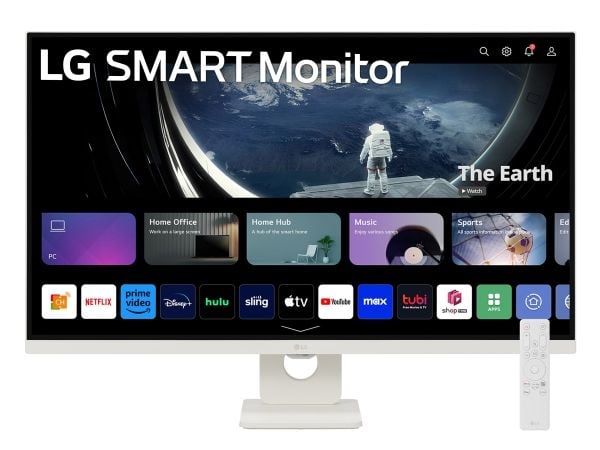 LG 32U721SA-W - - Smart - 32" - 3840 x 2160 4K - 5 ms - høyttalere