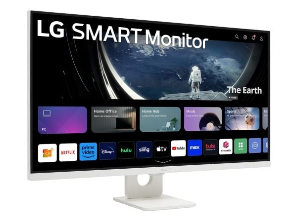 LG 32U721SA-W - - Smart - 32" - 3840 x 2160 4K - 5 ms - høyttalere