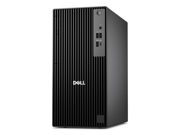 Dell Pro Tower QCT1250 - AI PC - tower Core Ultra 5 235 / inntil 5 GHz - RAM 8 GB - SSD 512 GB - NVMe - Intel Graphics - Gigabit Ethernet - Win 11 ...