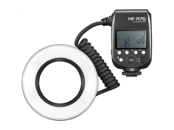 Godox MF-R76S, 1 s, Trådløse forbindelser, 32 kanaler, 578 g, Kompakt blits