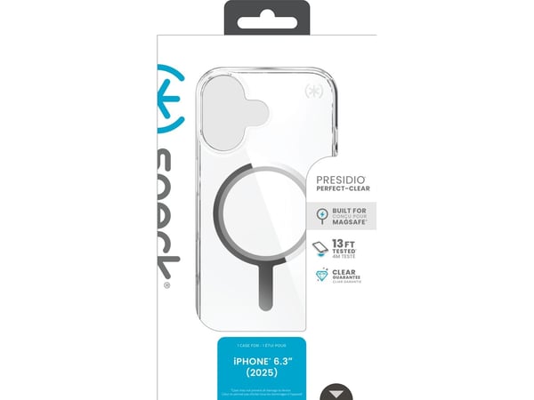 Speck 150954-3240, Etui, Apple, iPhone 17, 16 cm (6.3"), Gjennomsiktig