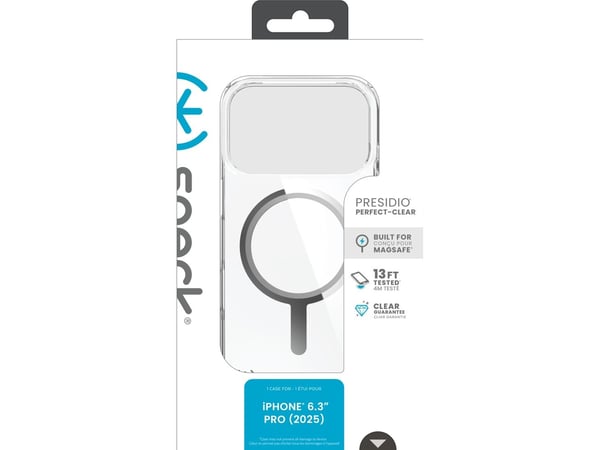 Speck 150972-3240, Etui, Apple, iPhone 17 Pro, 16 cm (6.3"), Gjennomsiktig