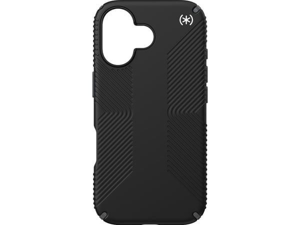 "Speck Presidio2 Grip MagSafe -kotelo iPhone 17:lle (musta/harmaa/valkoinen)"