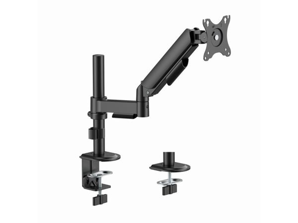 Gembird - Monteringssett (justerbar monitorarm, skrivebordsklemmemontering, klemmemonteringsbase, maljemonteringsfot) - justerbar arm - for LCD-skj...