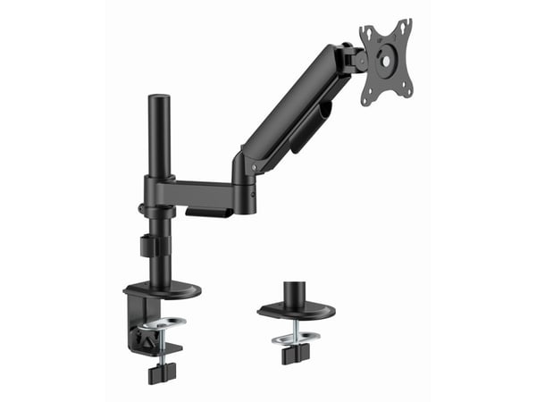 Gembird - Monteringssett (justerbar monitorarm, skrivebordsklemmemontering, klemmemonteringsbase, maljemonteringsfot) - justerbar arm - for LCD-skj...