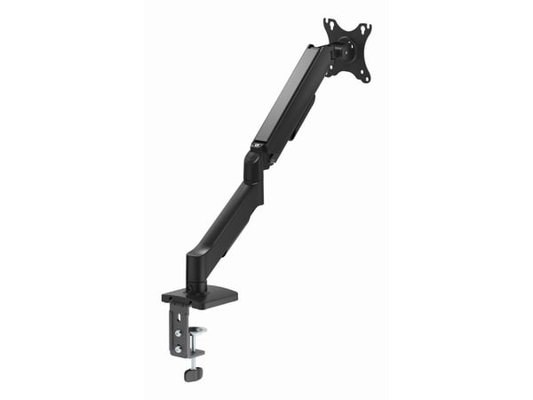 Gembird - Monteringssett (monteringsarm, grommet/desk clamp mount) - justerbar - for flatpanel - USB ports - stål, plastikk - finteksturert svart -...