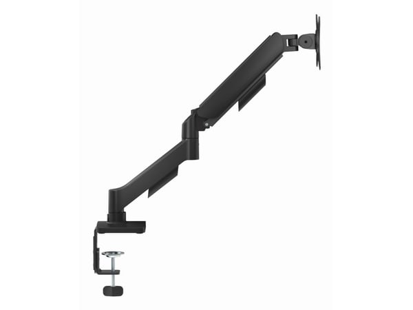 Gembird - Monteringssett (monteringsarm, grommet/desk clamp mount) - justerbar - for flatpanel - USB ports - stål, plastikk - finteksturert svart -...