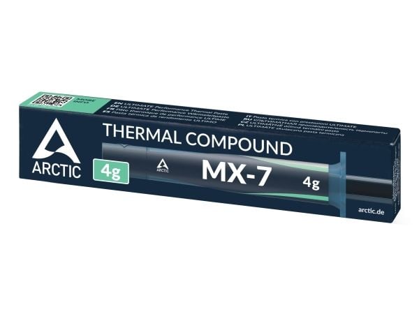 ARCTIC MX-7, Lämpötahna, 2,9 g/cm³, Harmaa, 35,000 - 38,000, -50 - 250 °C, 4 g