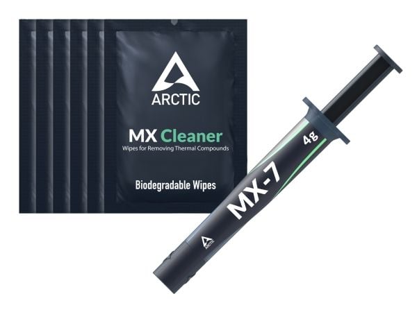 ARCTIC MX-7, Lämpötahna, 2,9 g/cm³, Harmaa, 35,000 - 38,000, -50 - 250 °C, 4 g