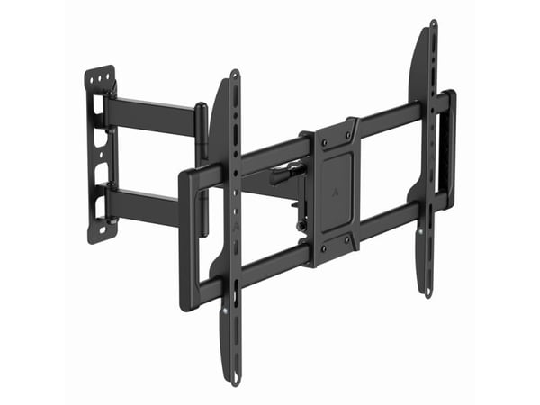 Gembird - Monteringssett (veggmontering) - for TV - full bevegelse - stål - finteksturert svart - skjermstørrelse: 37"-90"