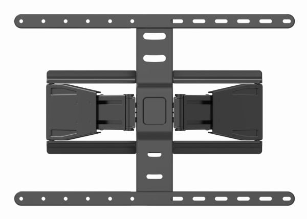 Gembird - Monteringssett (veggmontering) - for TV - full bevegelse - stål - finteksturert svart - skjermstørrelse: 43"-90"