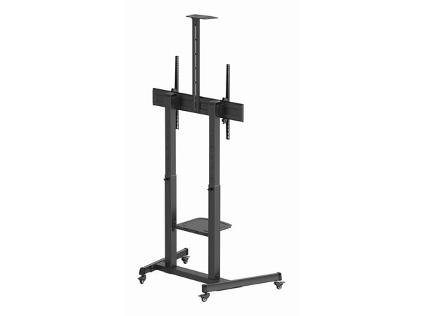 Gembird TVS-100T-03, 2,54 m (100"), 200 x 200 mm, 1000 x 600 mm, 5 - -10°, Stål, Svart
