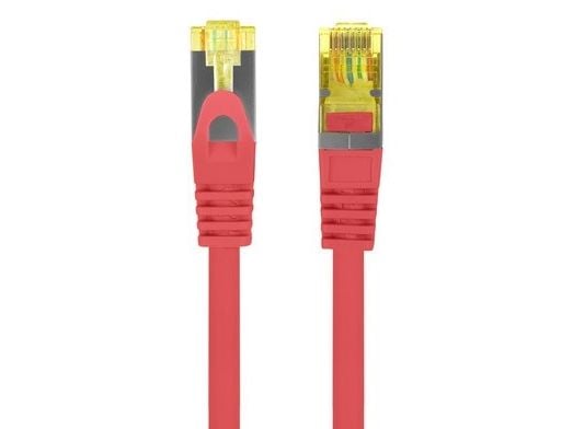 PATCHCORD CAT.6A S/FTP LSZH CU 1.5M PUNAINEN FLUKE PASSED LANBERG