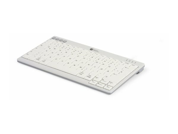 BakkerElkhuizen UltraBoard 950 V2 - Tastatur - compact - trådløs - Bluetooth 3.0 - QWERTY - Storbritannia - lysegrå, mørk grå - 100% recycle/biodeg...